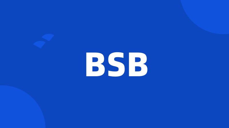 BSB