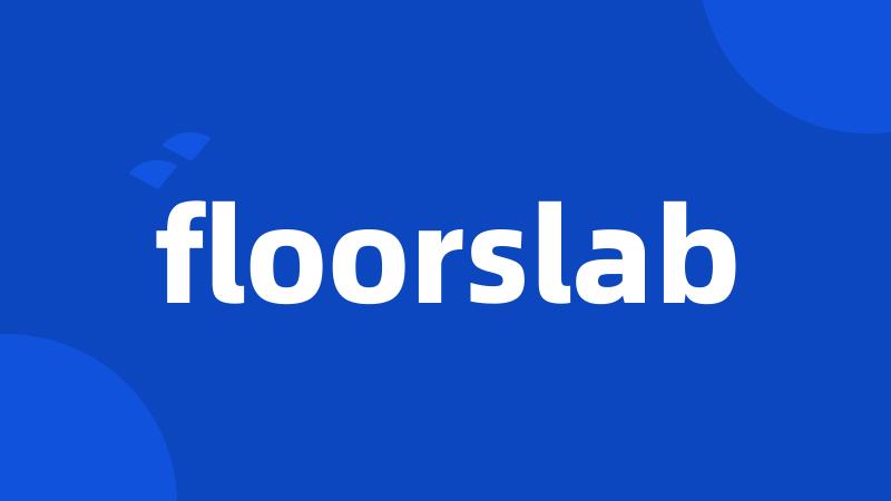 floorslab