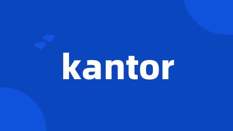 kantor