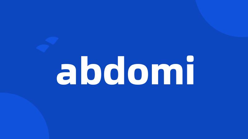 abdomi