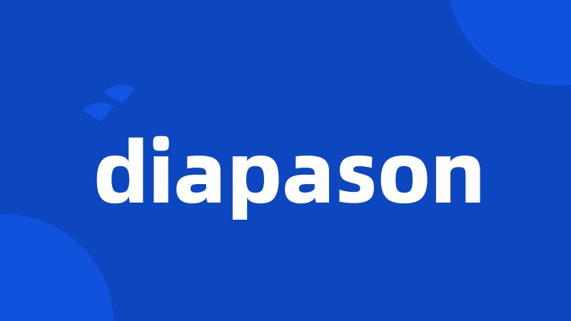 diapason