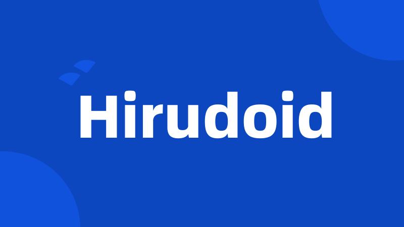 Hirudoid