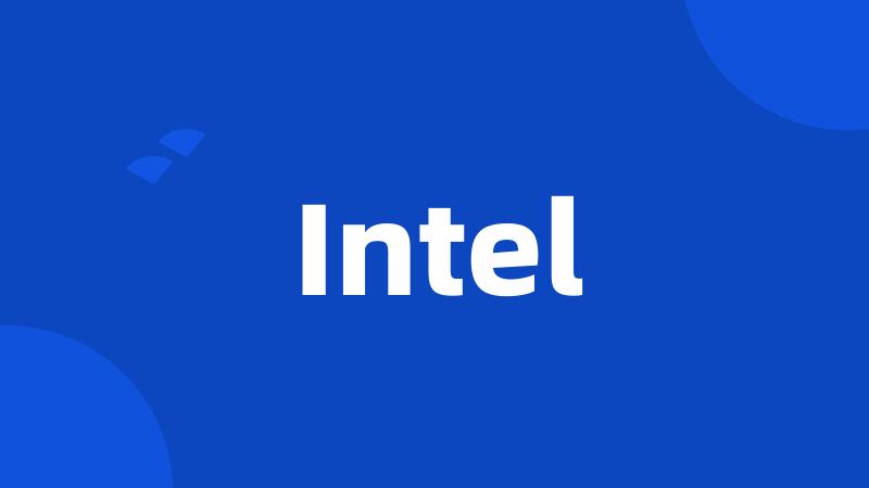 Intel