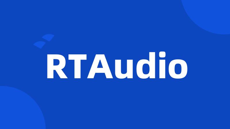 RTAudio