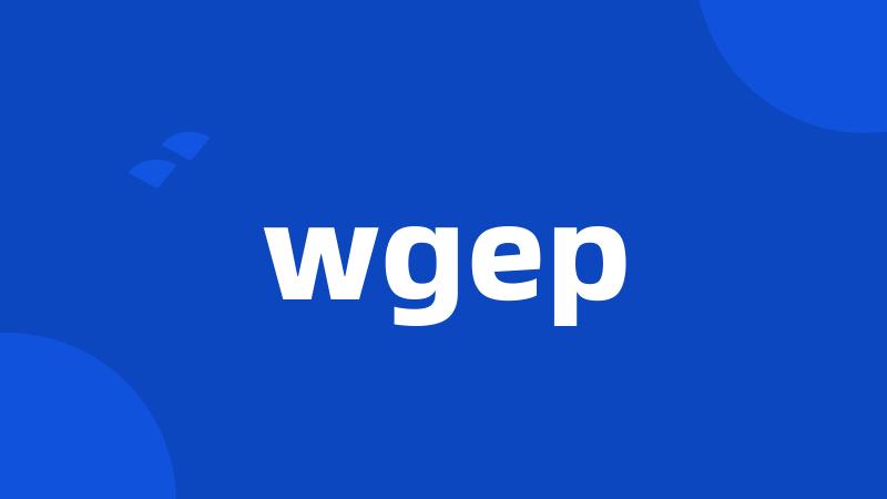 wgep