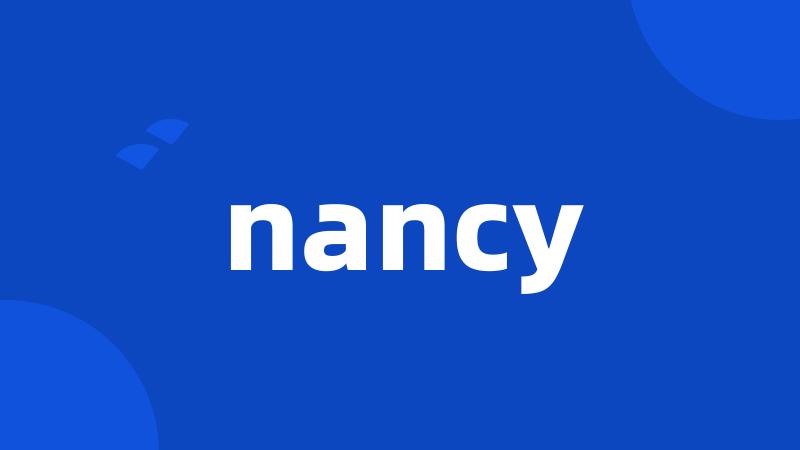 nancy