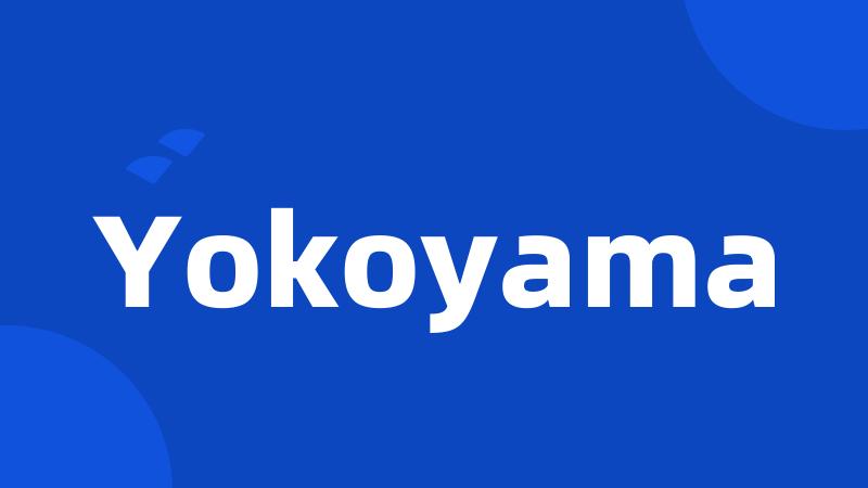 Yokoyama