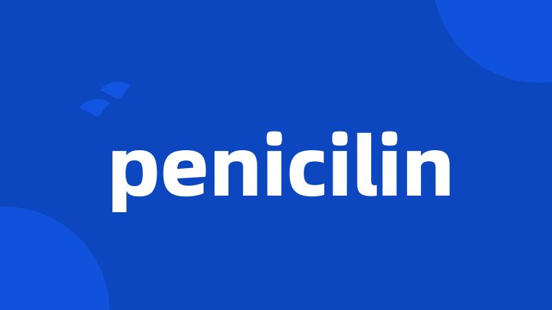 penicilin