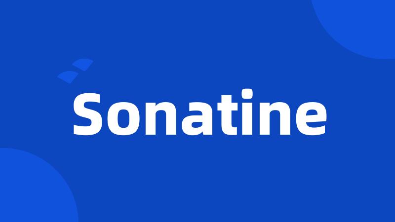 Sonatine