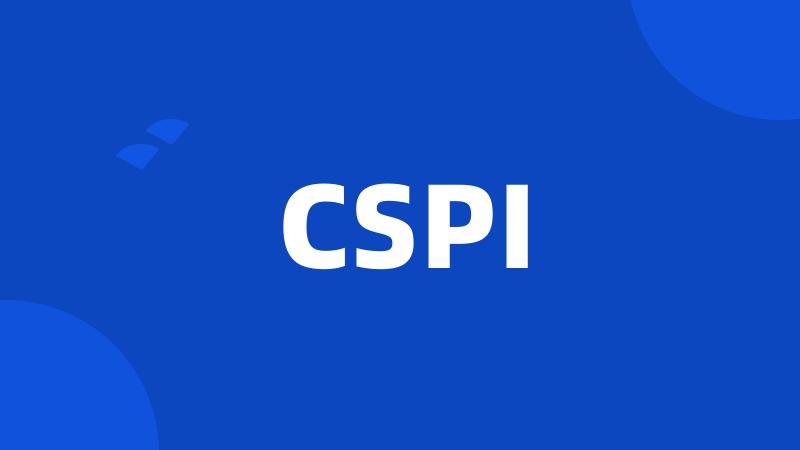 CSPI