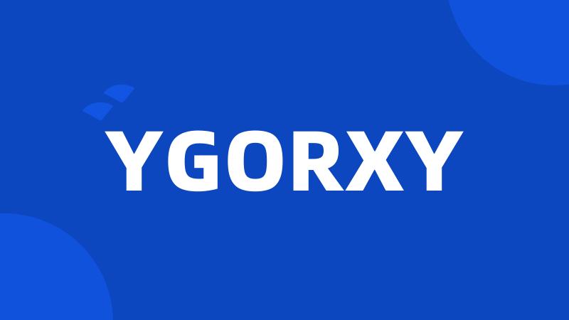 YGORXY