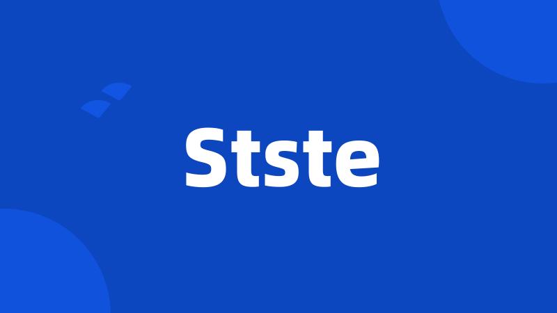 Stste