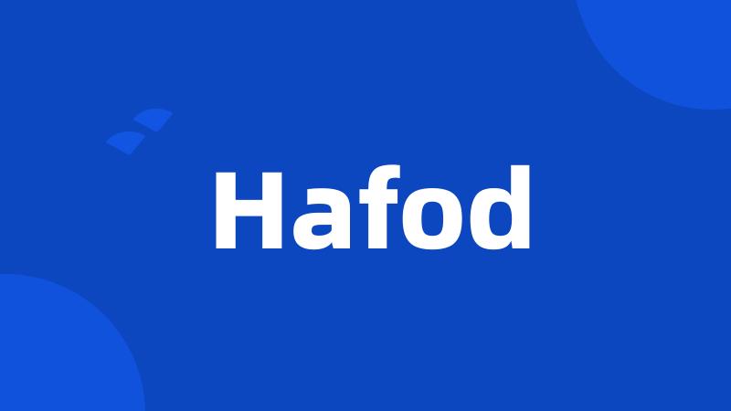 Hafod