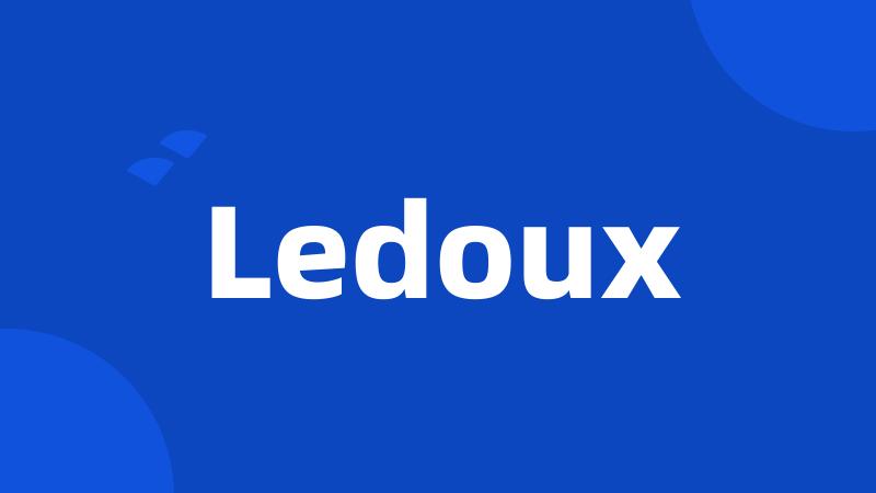 Ledoux