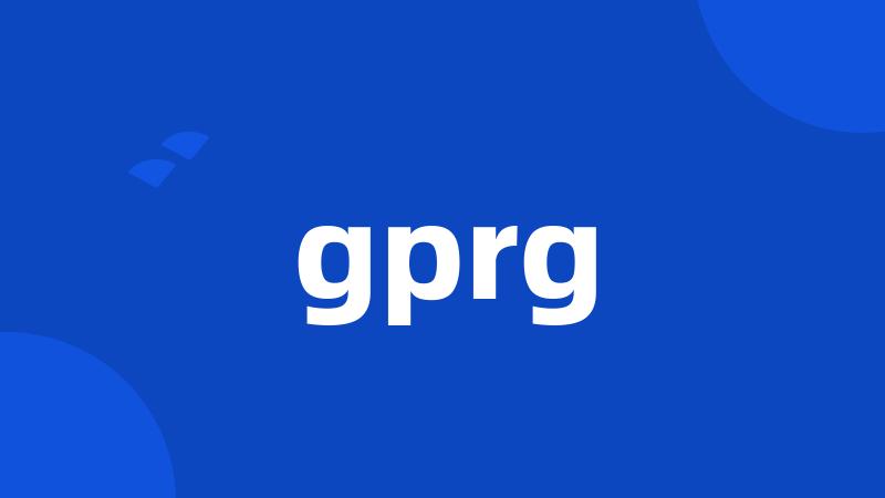 gprg