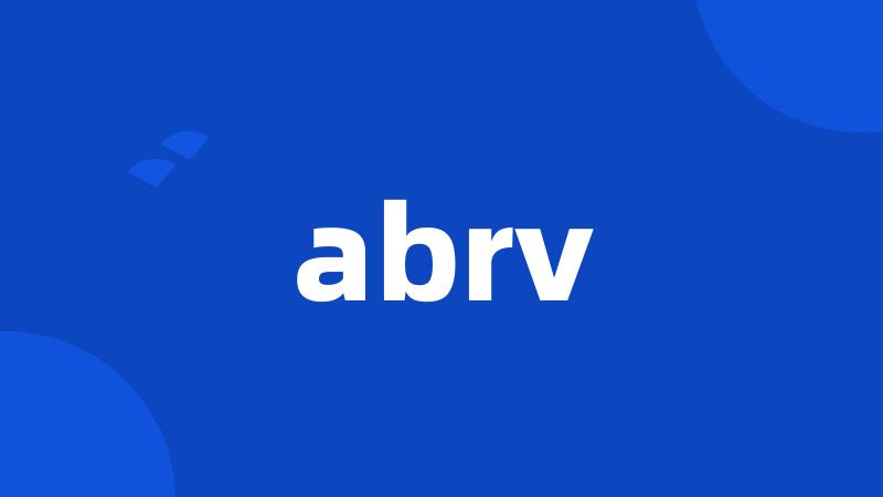 abrv