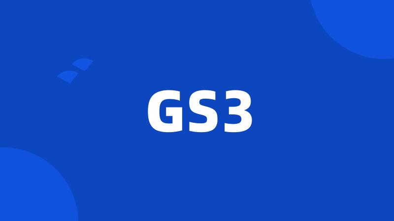 GS3