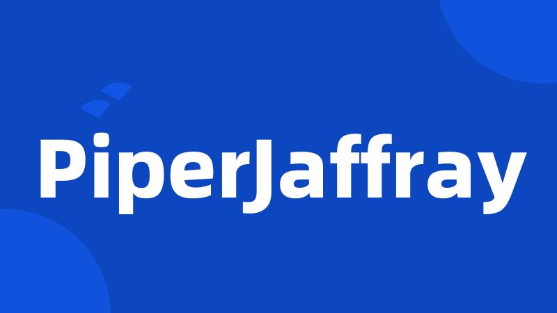 PiperJaffray