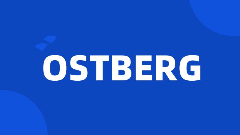 OSTBERG