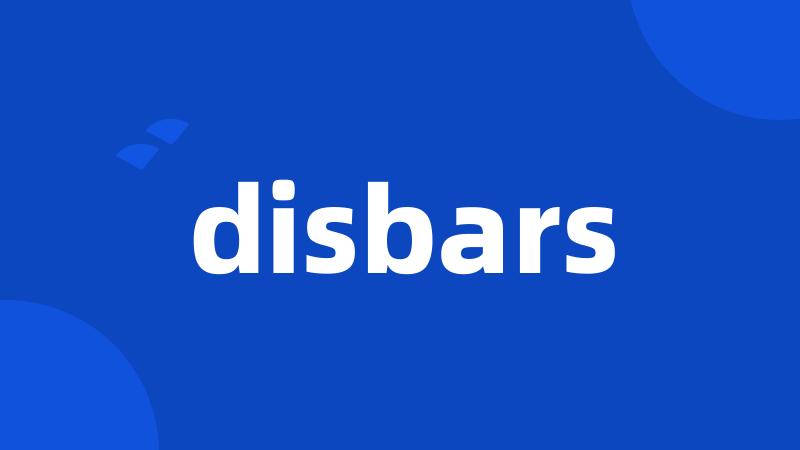 disbars