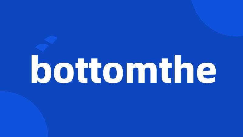 bottomthe