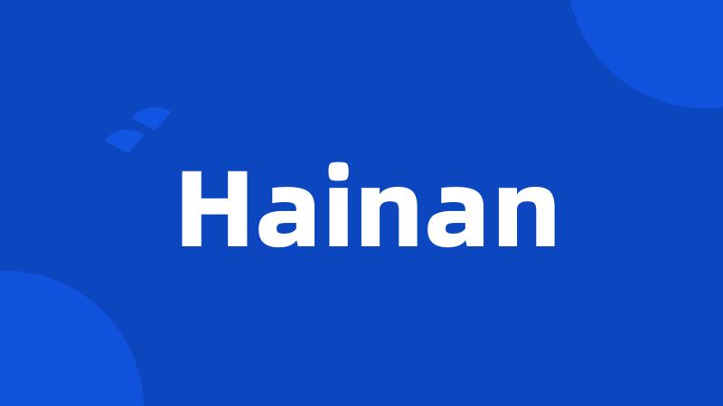 Hainan