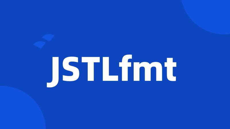 JSTLfmt