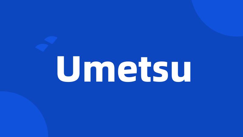 Umetsu