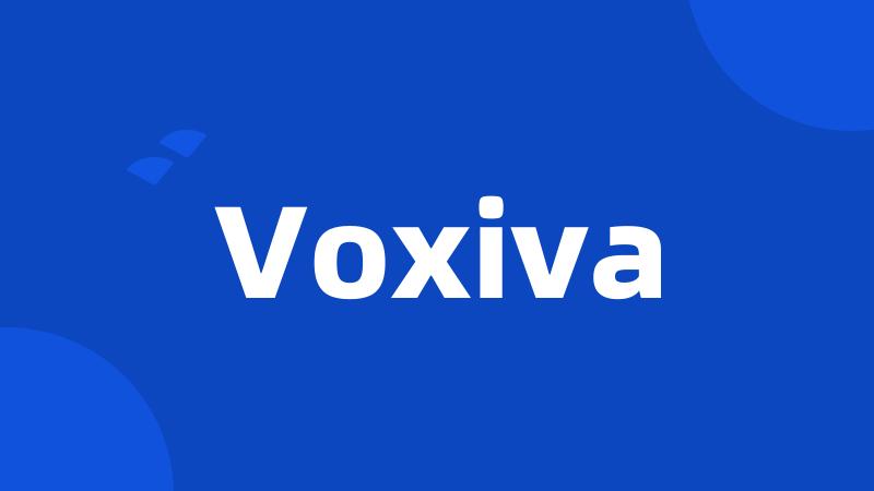 Voxiva