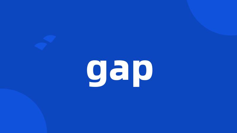 gap