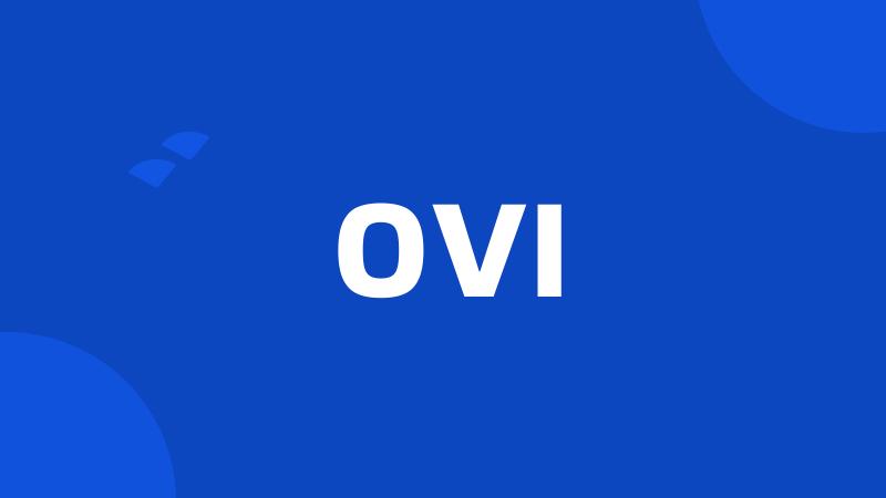 OVI