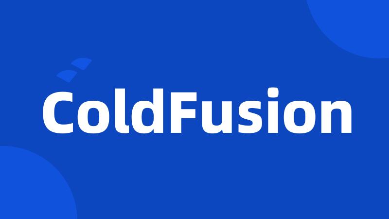 ColdFusion