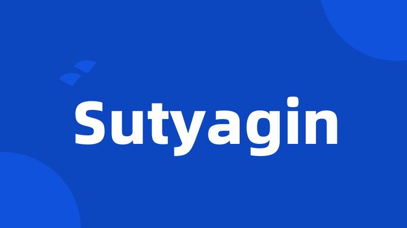 Sutyagin