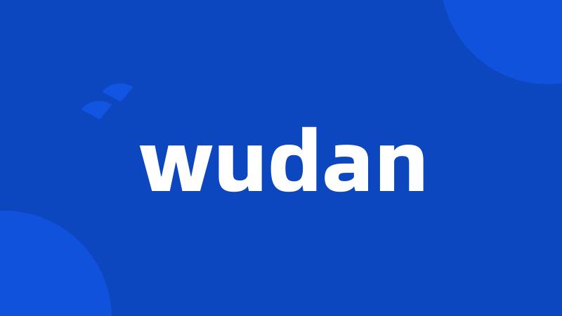 wudan