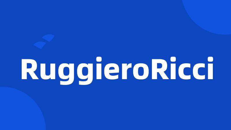 RuggieroRicci