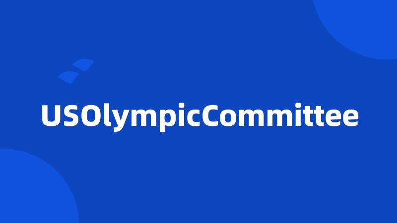 USOlympicCommittee