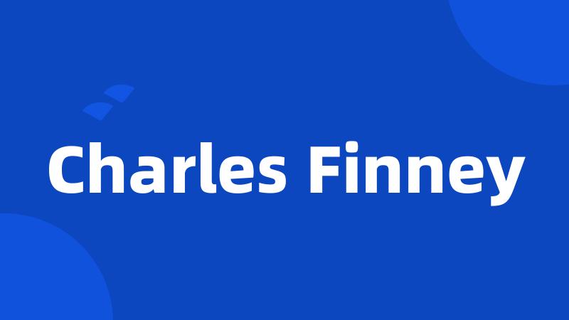 Charles Finney