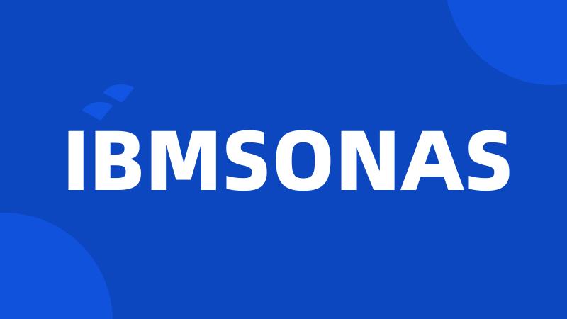 IBMSONAS