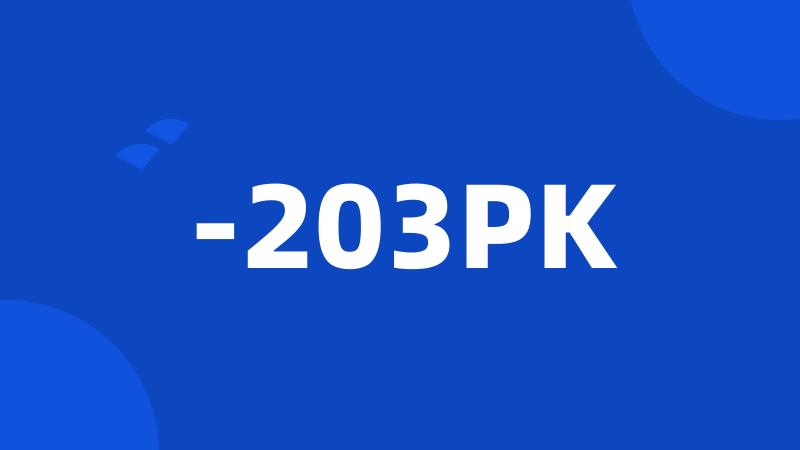 -203PK