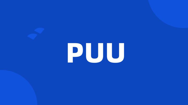 PUU