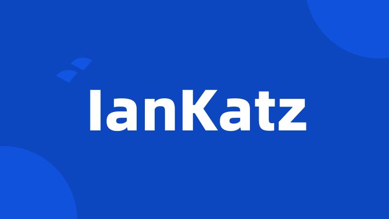 IanKatz