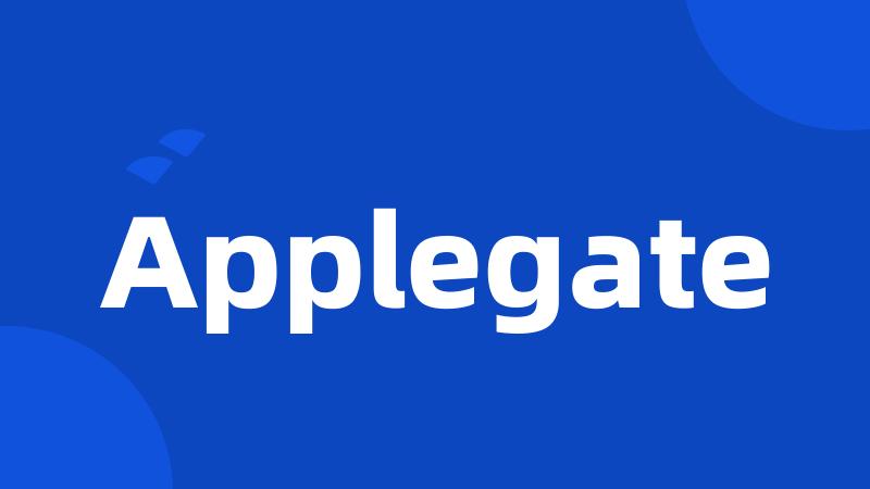 Applegate