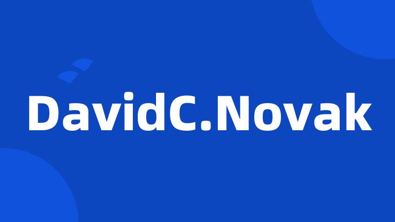 DavidC.Novak