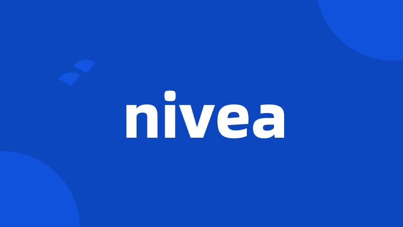 nivea