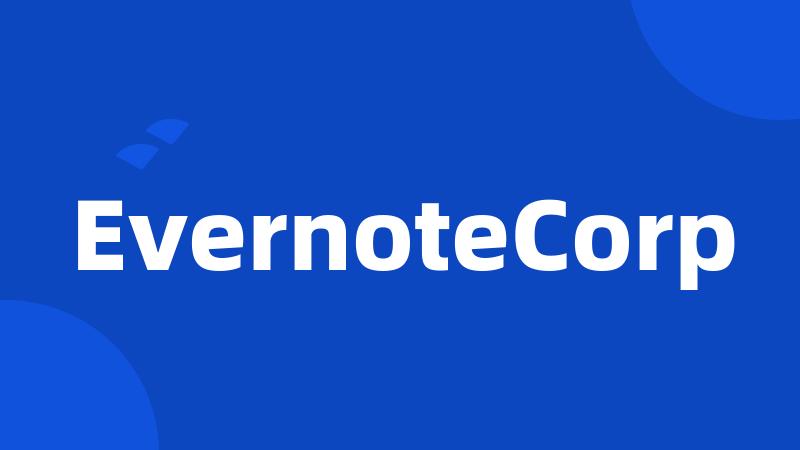 EvernoteCorp