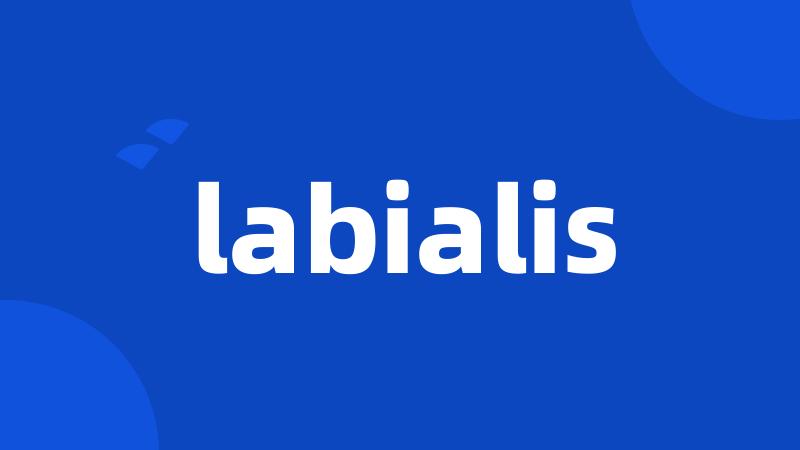 labialis