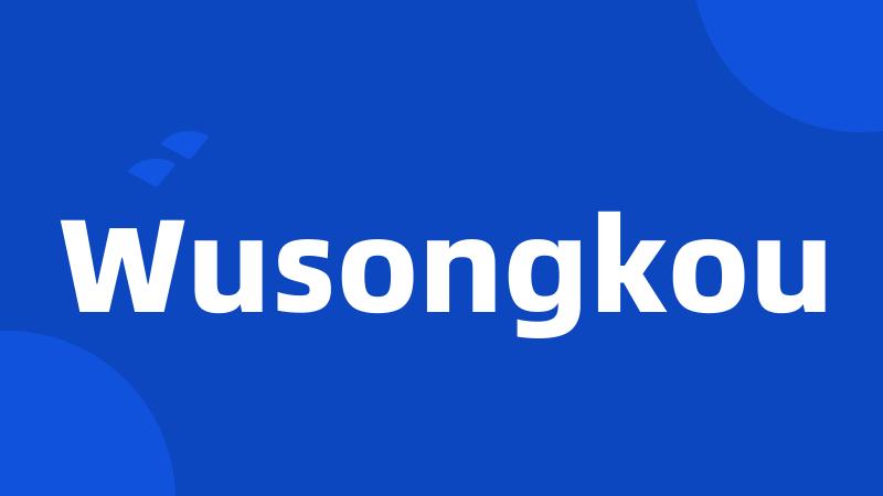 Wusongkou