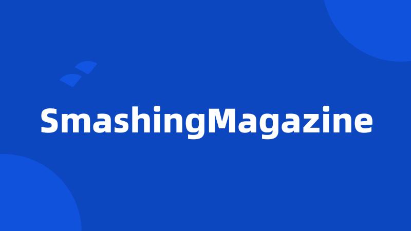 SmashingMagazine