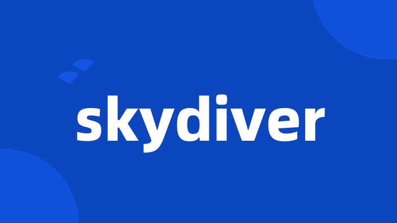 skydiver