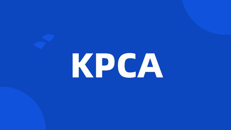 KPCA